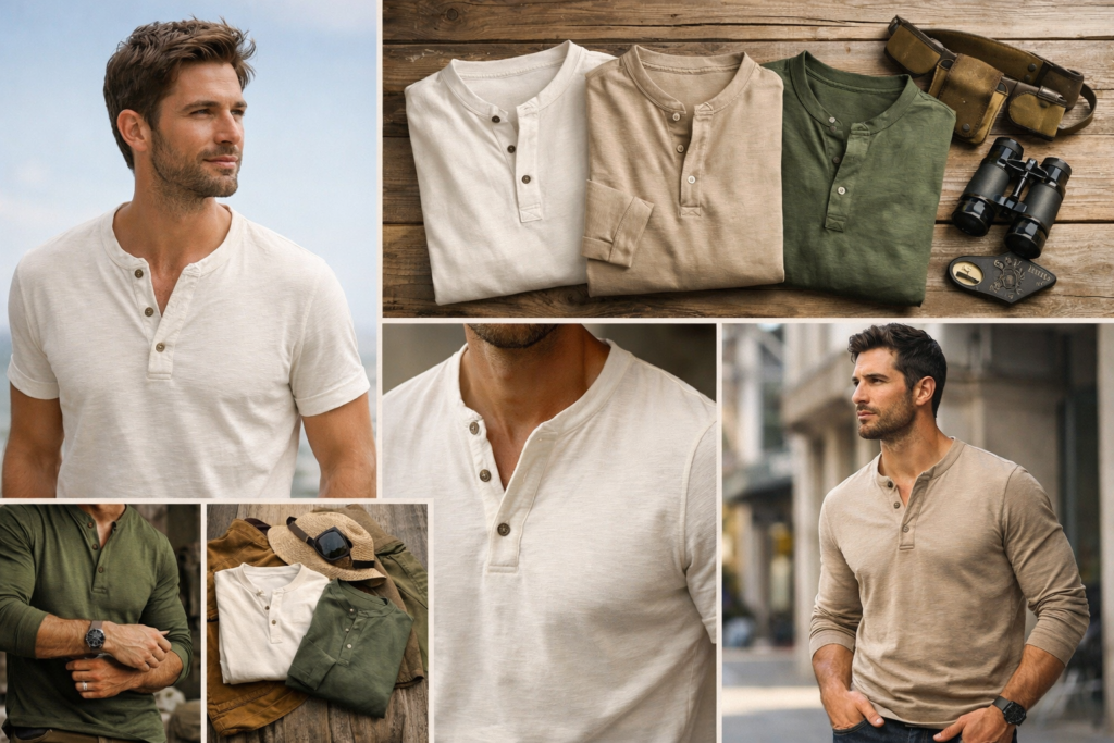 Pourquoi le col tunisien séduit dans la mode masculine