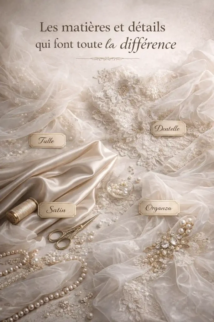 Les matières et détails qui font toute la différence