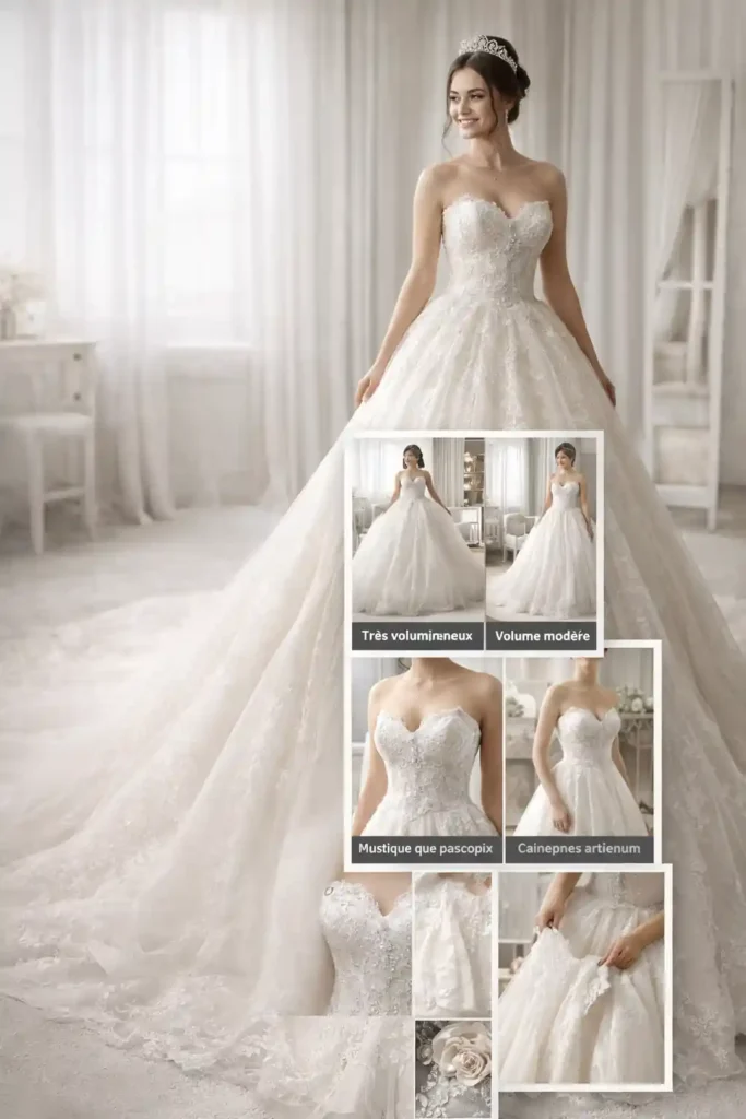 Comment choisir sa robe de mariée princesse ?