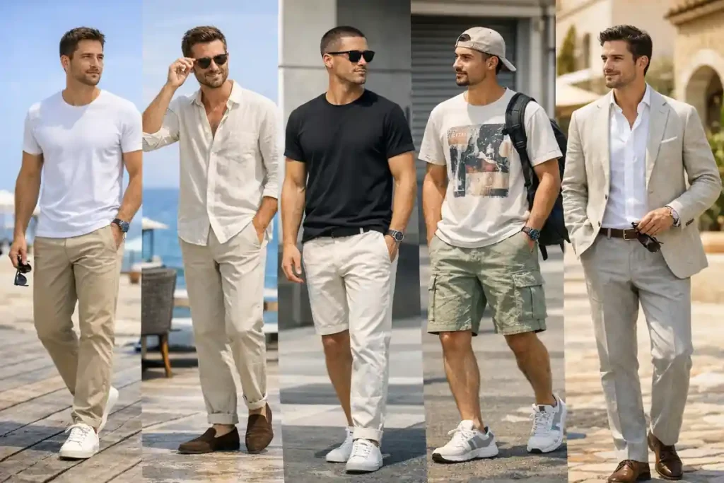 Les styles vestimentaires masculins adaptés à l’été