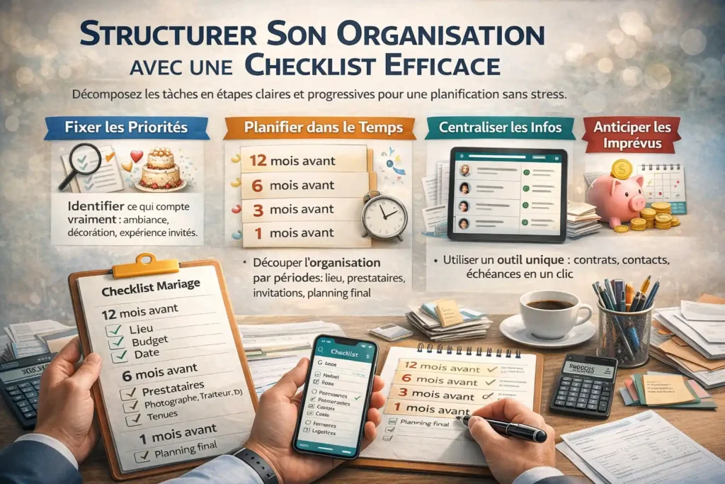 Structurer son organisation avec une checklist efficace