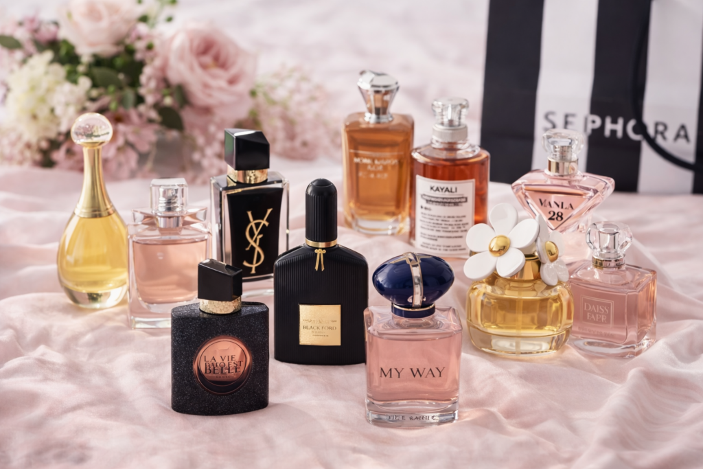 Top 10 des parfums pour femme chez Sephora