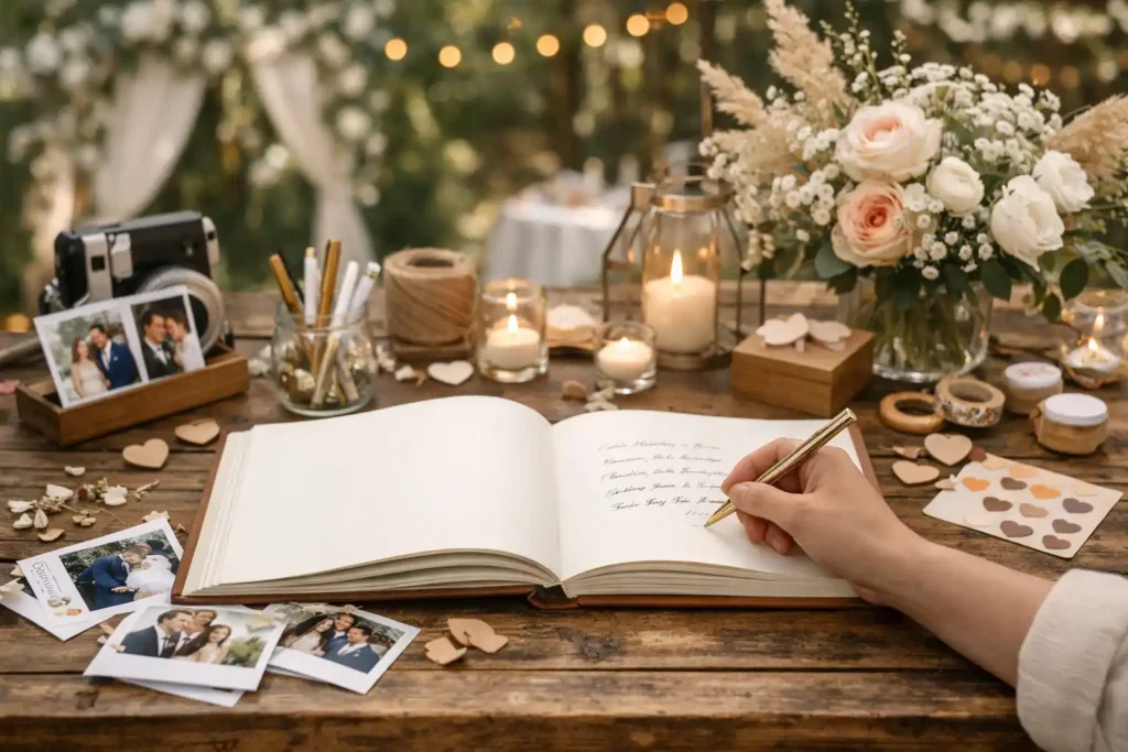 Livre d’or de mariage : idées, styles et conseils pour un souvenir inoubliable livre d’or mariage