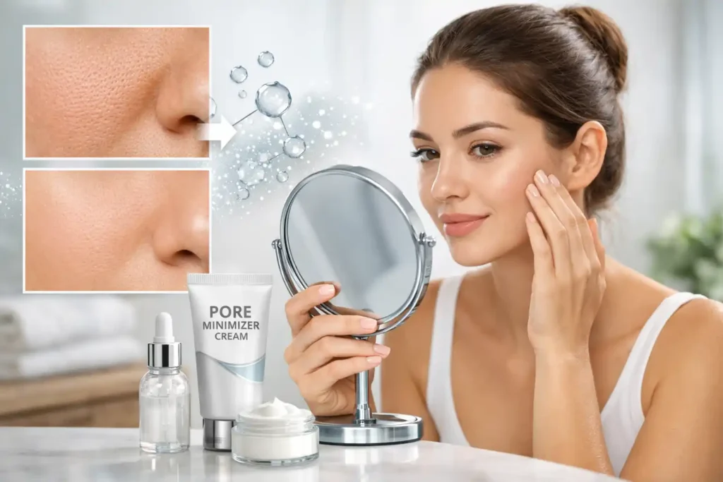 Quelle crème pour resserrer les pores : guide complet pour une peau plus lisse